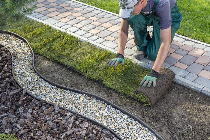 landscaping patios decks lawns